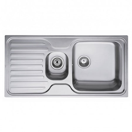 Chiuveta din inox Teka CLASSIC 1 1/2 B 1D, 1000 mm x 500 mm, 1/2 cuve, Inox lucios, Picurator stanga