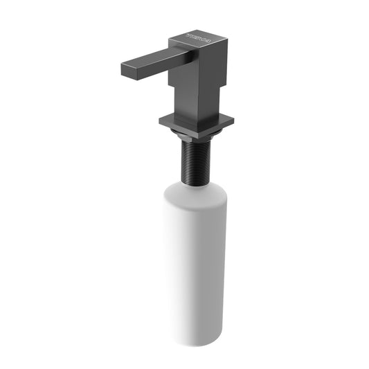Dozator detergent Teka SQUARE, metal PVD, 350 ml, titan