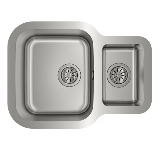 Chiuveta din inox TEKA BE 1½B 625, 624x464mm, cuva auxiliara, montare sub blat, Inox