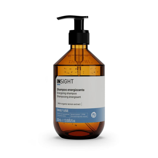 Sampon pentru par, utilizare zilnica, cu extract de lamaie, organic, INSIGHT, IDU310, 350 ml