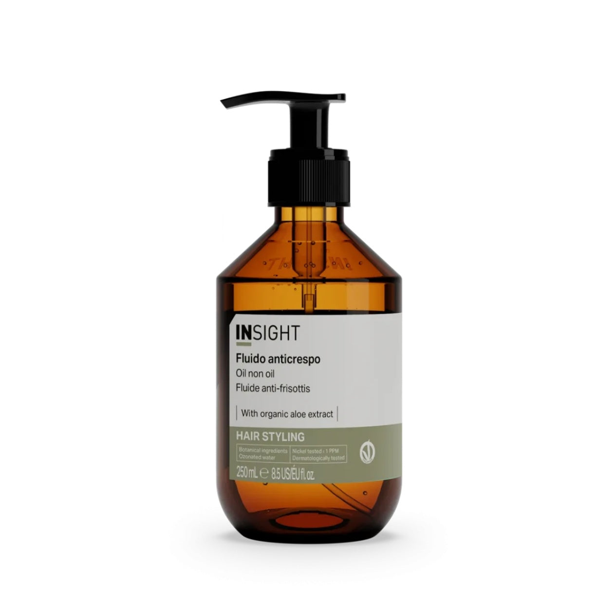 Ulei de par, pentru coafare cu extract de ginkgo si aloe, organic, INSIGHT, IST086, 250 ml