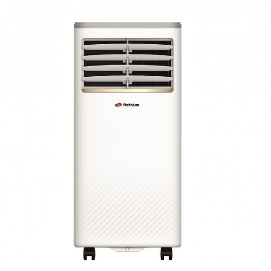Aparat de aer conditionat portabil Platinium PC07CX 7000 BTU, 0-15 mp, Sleep Mode, Auto-restart, Display LED, Clasa A, Alb