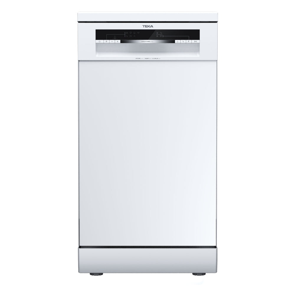 Masina de spalat vase, nu incorporabila, Teka DFS 44750 WH, 10 seturi, 7 programe de spalare, MultiCleaner (3 in 1), 45 cm, clasa E, Alba