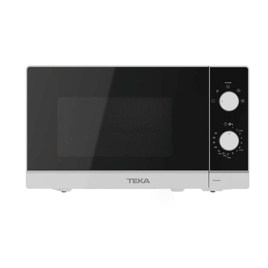 Cuptor free standing Microunde cu functie Teka MW FS20 WH, capacitate 20l, 700 W, 5 niveluri de putere, Alb