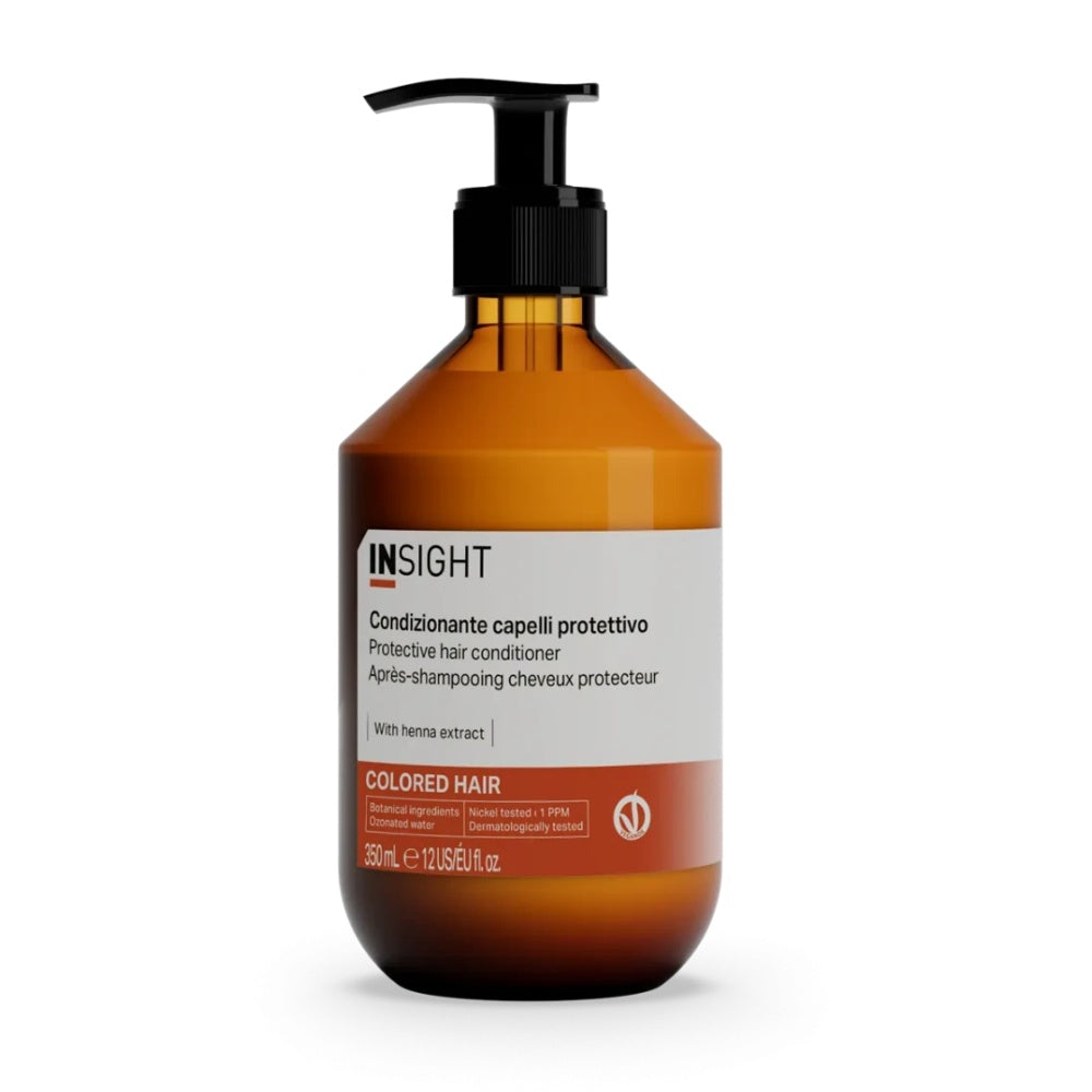 Balsam pentru par vopsit, cu extract de ulei de macadamia organic, INSIGHT, ICO311, 350 ml