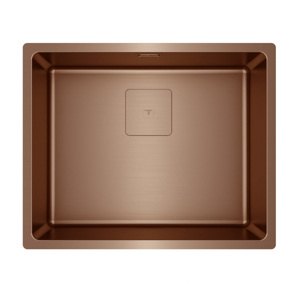 Chiuveta din inox TEKA FLEXLINEA RS15 50.40, 540 x 440 mm, montare 3 in1 , montare sub blat, deasupra sau incastrat, Cupru