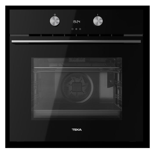 Cuptor electric Teka HLB 8415 BK, Steam Box, autocuratare HydroClean, 9 functii, 60 cm, 70l, A+, cristal negru