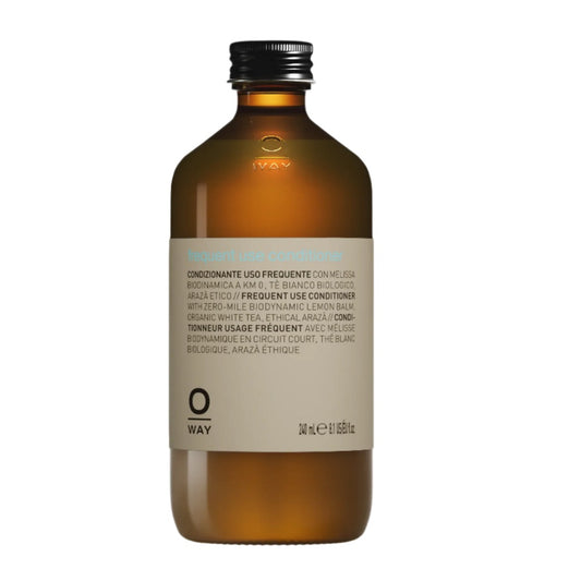 Balsam pentru par, utilizare zilnica, cu extract de ceai alb, araza, menta, organic, OWAY, OWH-DA003, sticla cu capac de aluminiu, 240 ml