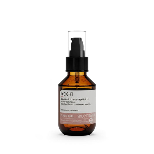 Ulei pentru par cret, elasticizant, INSIGHT, IEC489, 50 ml