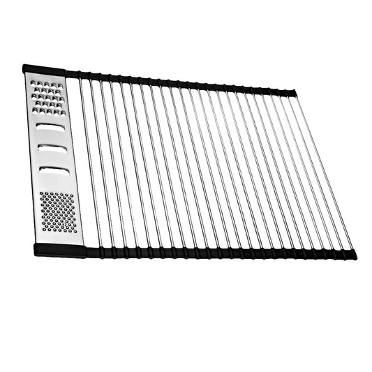 Gratar multifuctional pentru chiuveta Teka, cu razatoare multipla, 580 x 428 mm, inox