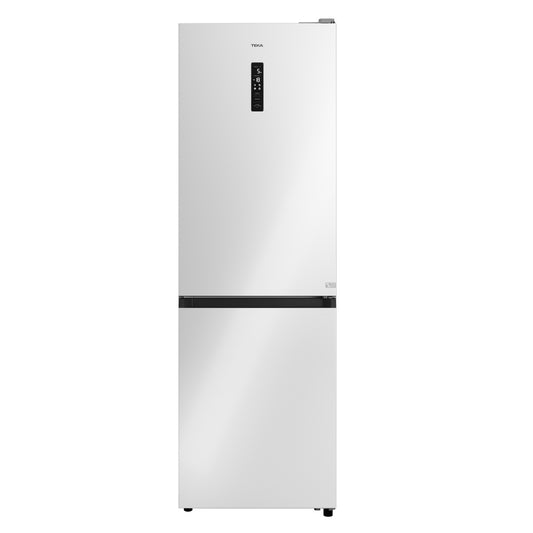 Combina frigorifica free-standing Teka RBF 64670 WH, 338 l, Motor inverter, Afisaj electronic pe usa, Clasa C, No Frost, H 185 cm, Alb