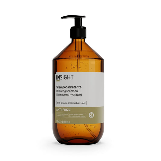 Sampon organic hidratant si anti friz, cu extract din semințe de in, INSIGHT, IAF310, 350 ml