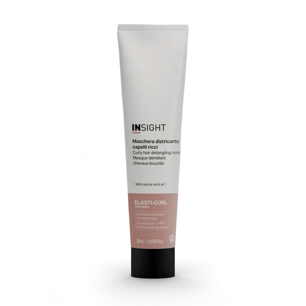 Masca pentru descurcarea parului cret, organica, anti-incretire si hidratare, INSIGHT, IEC612-B, 200 ml