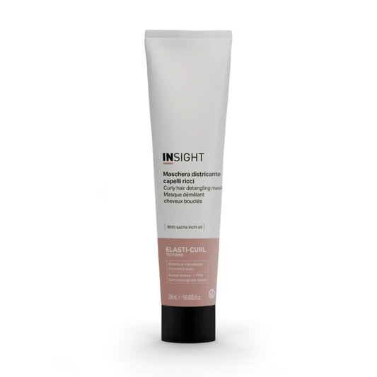 Masca pentru descurcarea parului cret, organica, anti-incretire si hidratare, INSIGHT, IEC612-B, 200 ml