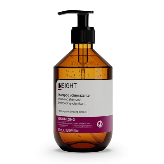 Sampon pentru volum cu ginseng, organic, INSIGHT, IVO310, 350 ml