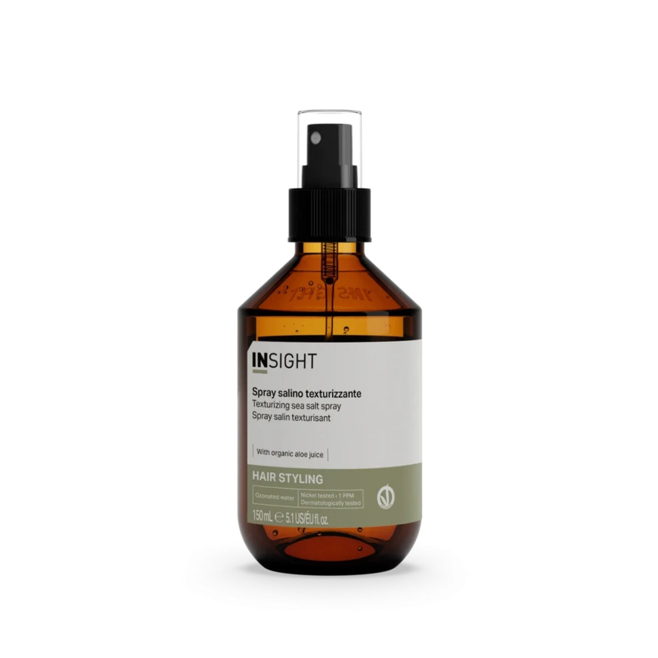 Ser texturizant de par, pentru volum cu sare de mare si extract organic de aloe, INSIGHT, IST089, 150 ml