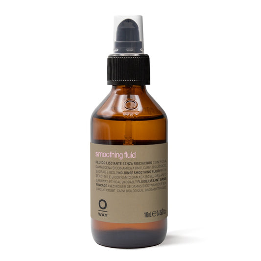 Ser de par, pentru netezire, cu ulei de boabab, extract de chimion, hidrolizat de trandafir, organic, OWAY, OWH-SM011, 100 ml