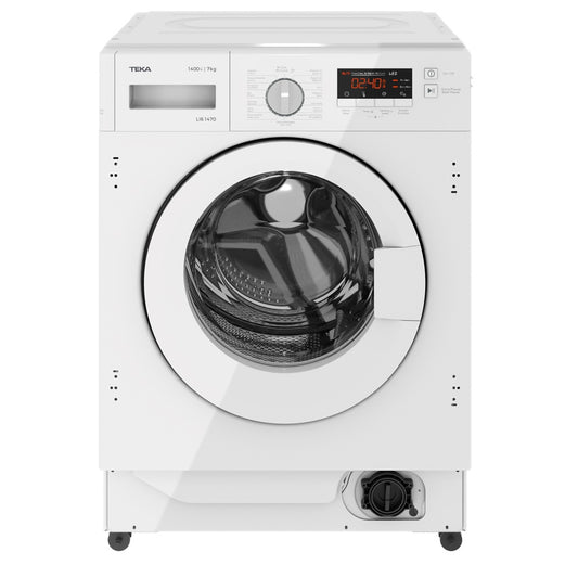 Masina de spalat rufe incorporabila Teka LI6 1471, 7 kg, 1400 rpm, 16 programe de spalare, 60 cm, Motor inverter, Clasa B