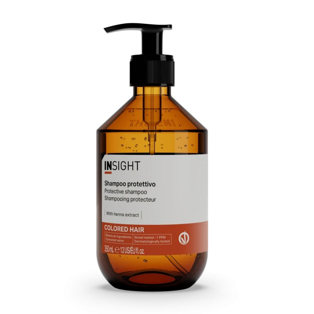 Sampon pentru par vopsit, cu extract de ulei de macadamia organic, INSIGHT, ICO310, 350 ml