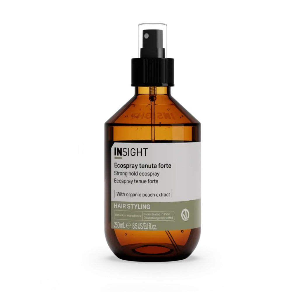 Spray fixativ pentru par, fixare puternica fara gaz, organic, INSIGHT, IST077, 250 ml