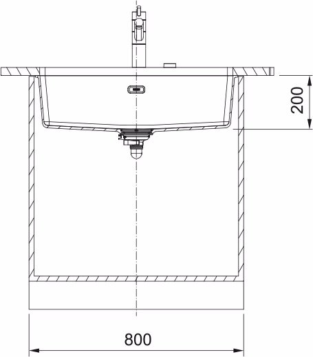 Chiuveta Tegranite Franke  Maris MRG 110-72, 753x433cm, Undermount, Bianco