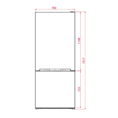 Combina frigorifica free-standing Teka RBF 78721 SS, 461 l, Clasa E, NoFrost, H 192 cm, Inox