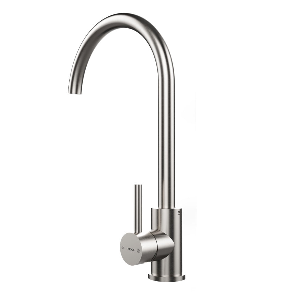 Baterie de bucatarie Teka UNI 9310 XP, cu teava inalta, cartus ceramic, Crom