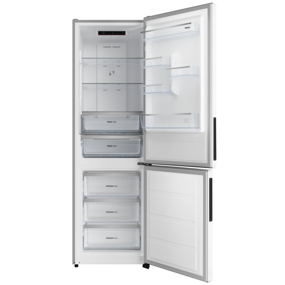 Combina frigorifica free-standing Teka RBF 44630 WH, 310 l, Clasa D, Full No Frost, H 188 cm, Alb