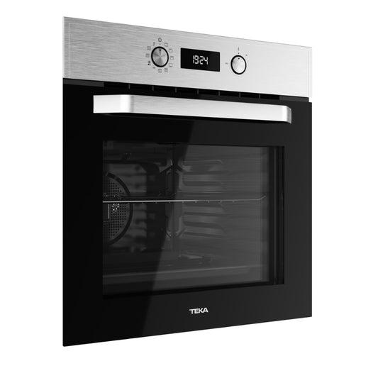 Cuptor electric Teka HCB 6435 P SS, piroliza pe 3 niveluri, cu 8 funcţii, 60 cm, clasa A+, 70l, Inox