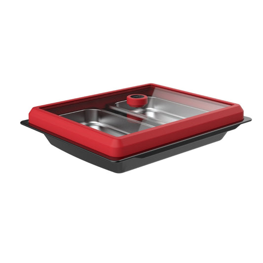 Kitul SteamBox Teka MULTICOOK, 3 tavi pentru gatire la abur, 1 gratar, 460 x 382 mm