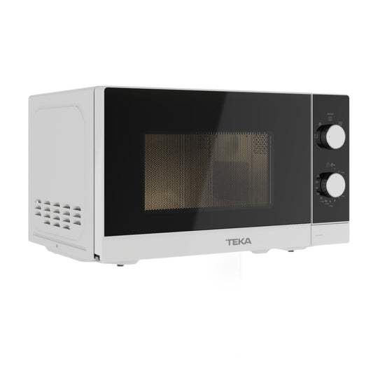 Cuptor free standing Microunde cu functie Teka MW FS20 WH, capacitate 20l, 700 W, 5 niveluri de putere, Alb