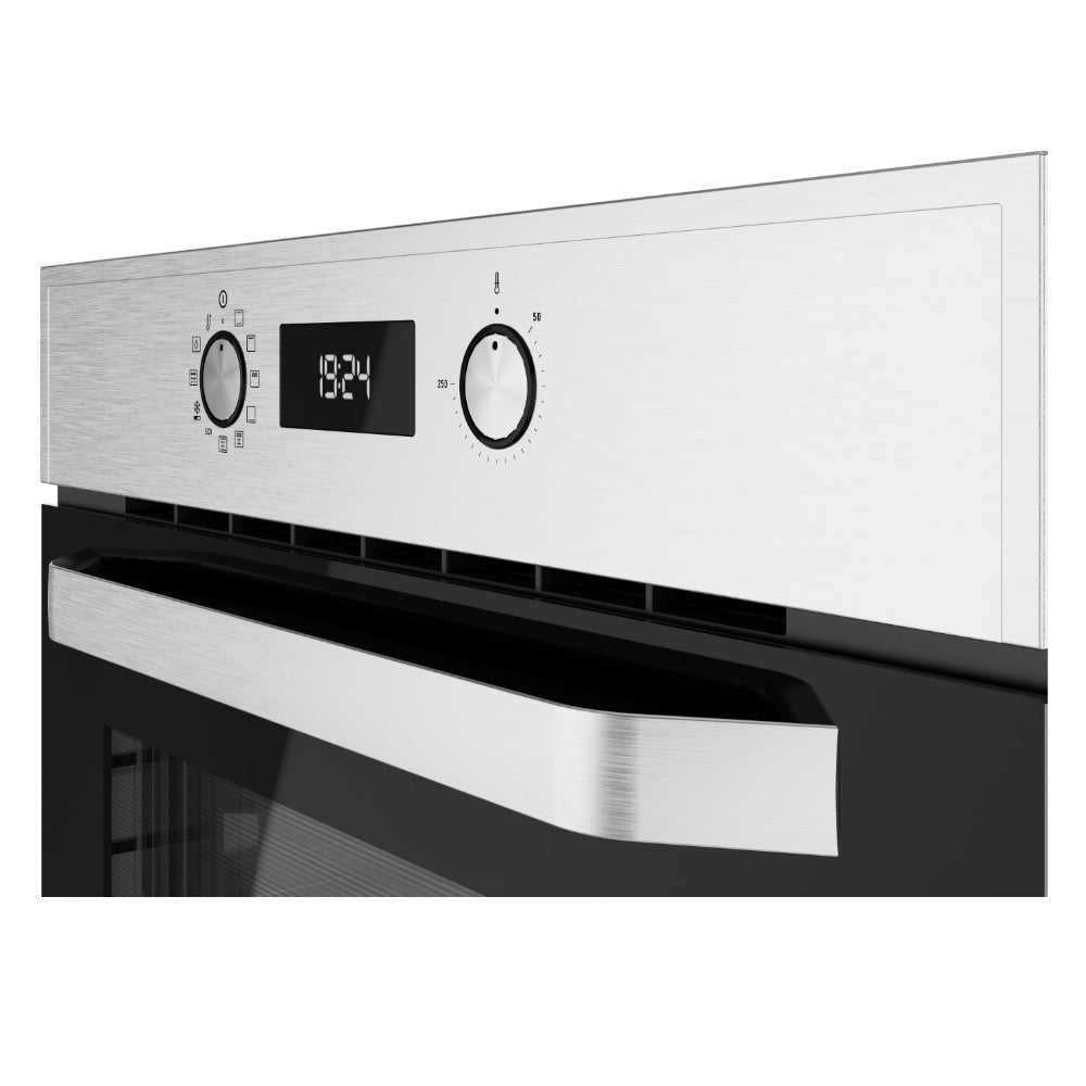 Cuptor electric Teka HCB 6370 P SS, piroliza pe 3 niveluri,  cu 9 funcţii, 60 cm, clasa A+, 70l, Inox