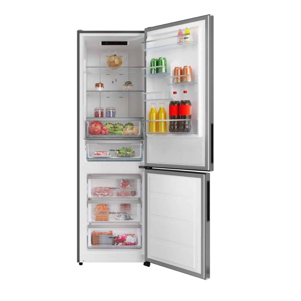 Combina frigorifica free-standing Teka RBF 44630 SS, 310 l, Motot Invertor, Clasa D, Total No Frost, H 188 cm, Inox