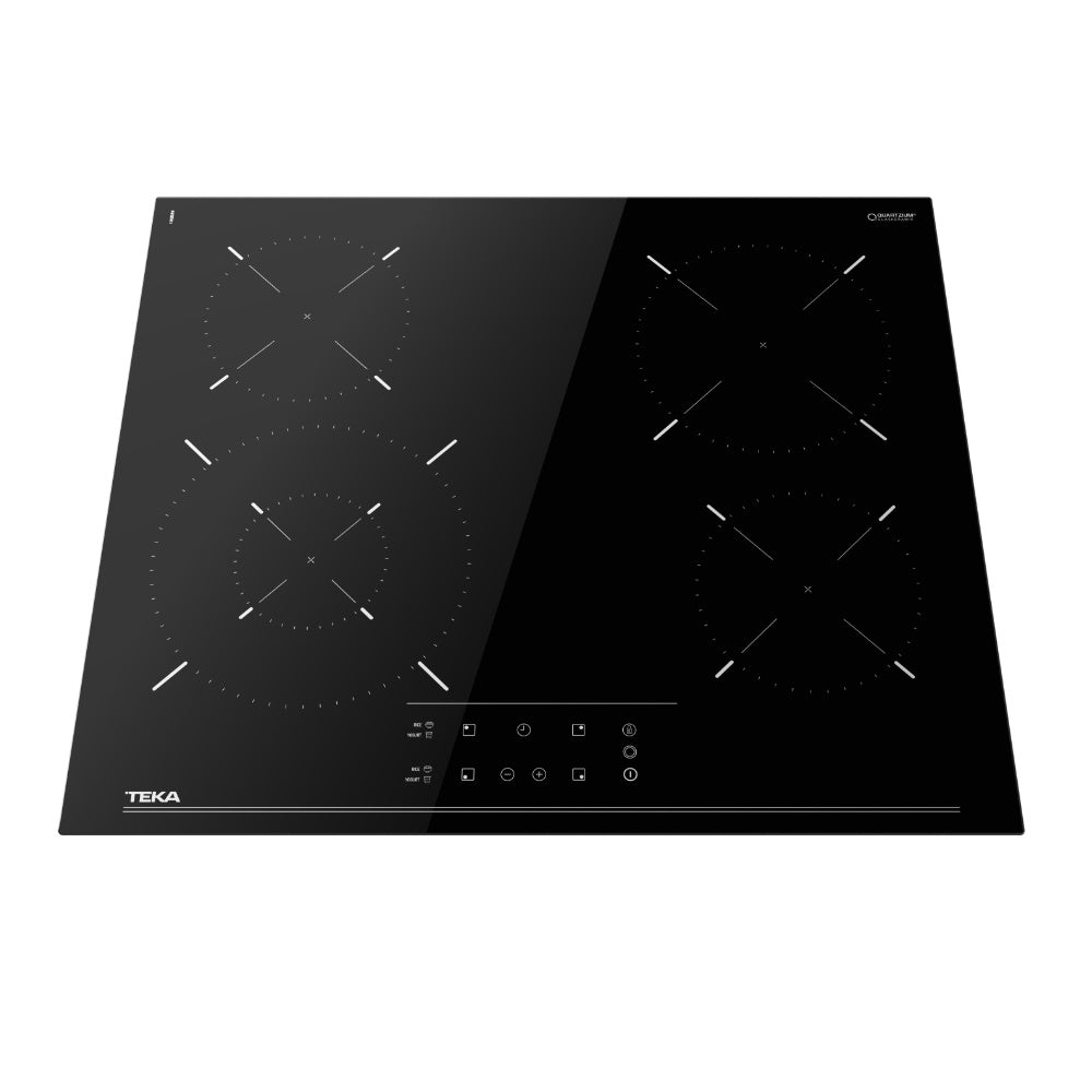 Plita electrica vitroceramica Teka TBC 64320 TTC BK, 60 cm, 9 niveluri de putere, sticla Negra