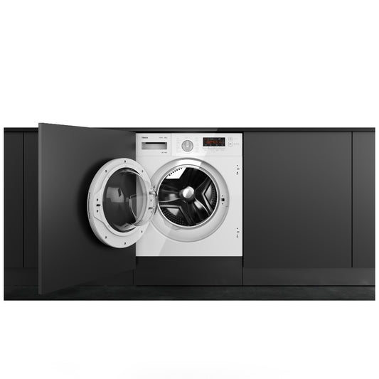 Masina de spalat rufe incorporabila Teka LSI6 1481, 8 kg, 1400 rpm, 16 programe de spalare, spalare super rapid: 15 minute, 60 cm, motor invertor, Clasa A