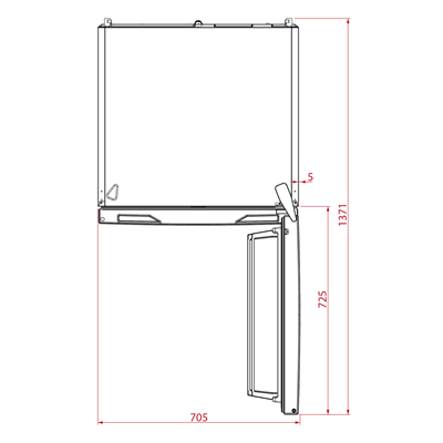 Combina frigorifica free-standing Teka RBF 78721 SS, 461 l, Clasa E, NoFrost, H 192 cm, Inox