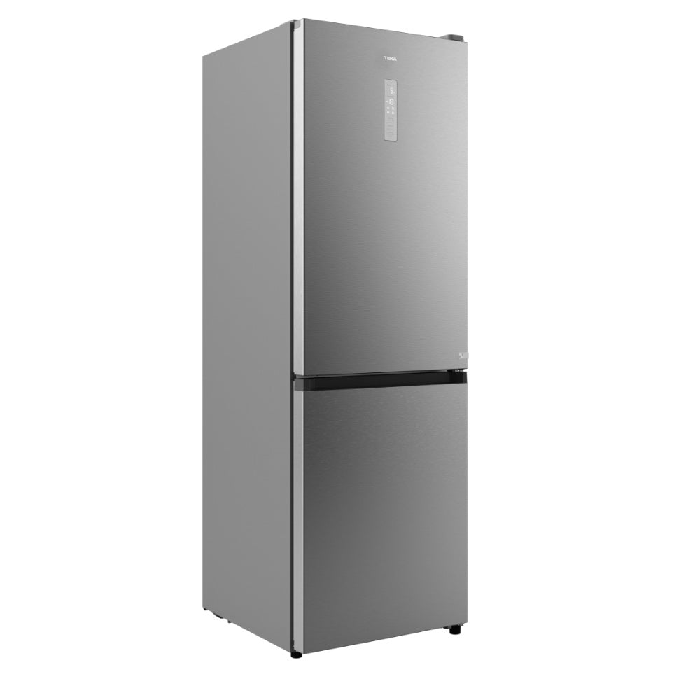 Combina frigorifica free-standing Teka RBF 64670 SS, 338 l, Motor inverter, Afisaj electronic pe usa, Clasa C, No Frost, H 185 cm, Inox