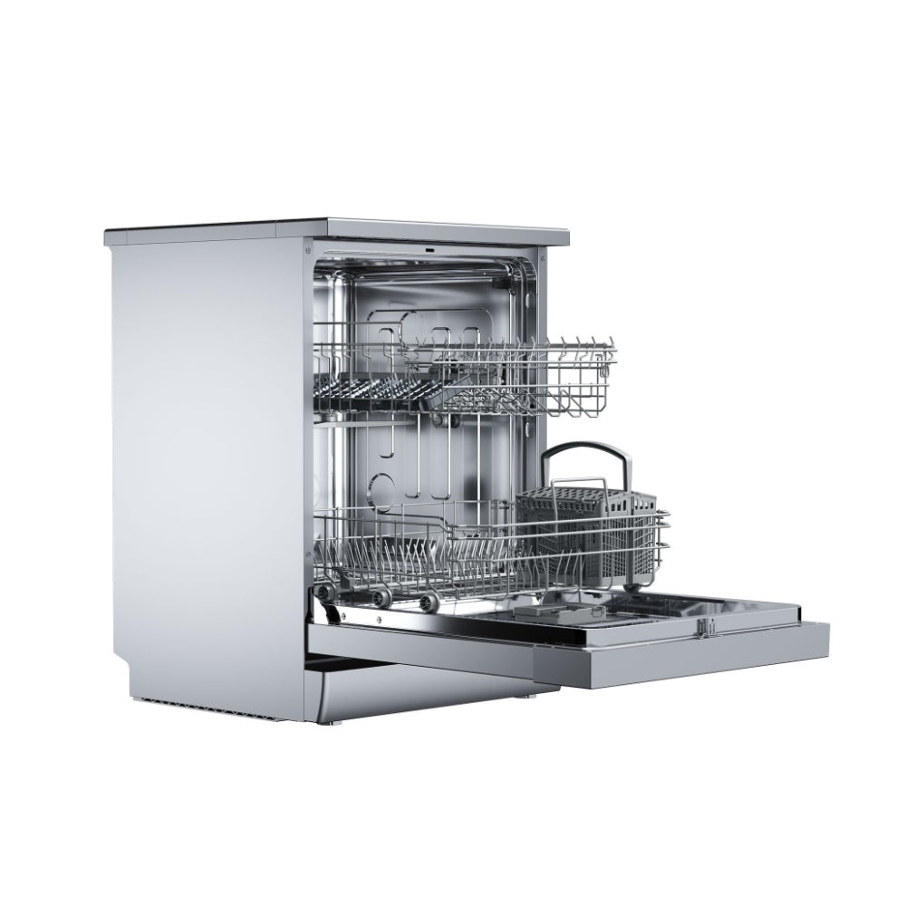 Masina de spalat vase free-standing Teka DFS 46710 SS, 14 seturi, 7 programe de spalare, 60 cm, clasa E, Inox