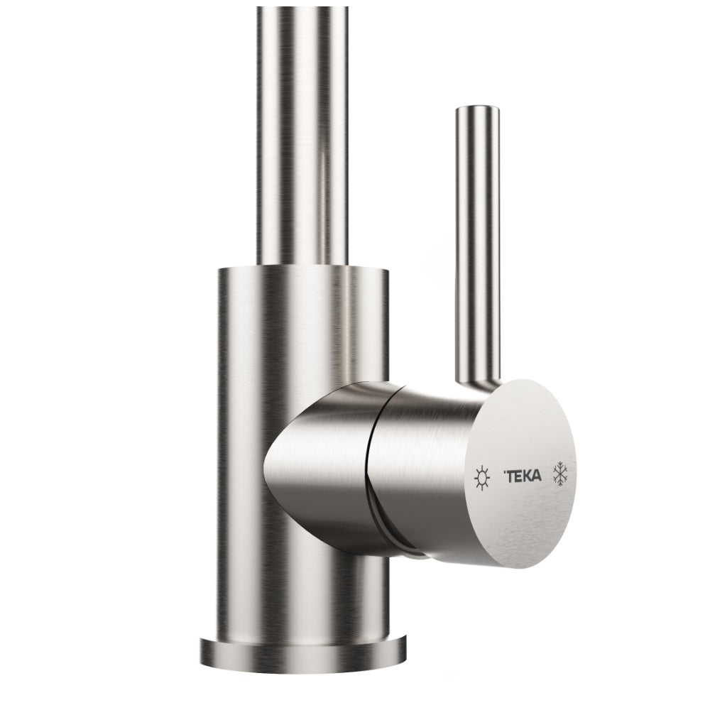 Baterie de bucatarie Teka UNI 9310 XP, cu teava inalta, cartus ceramic, Crom