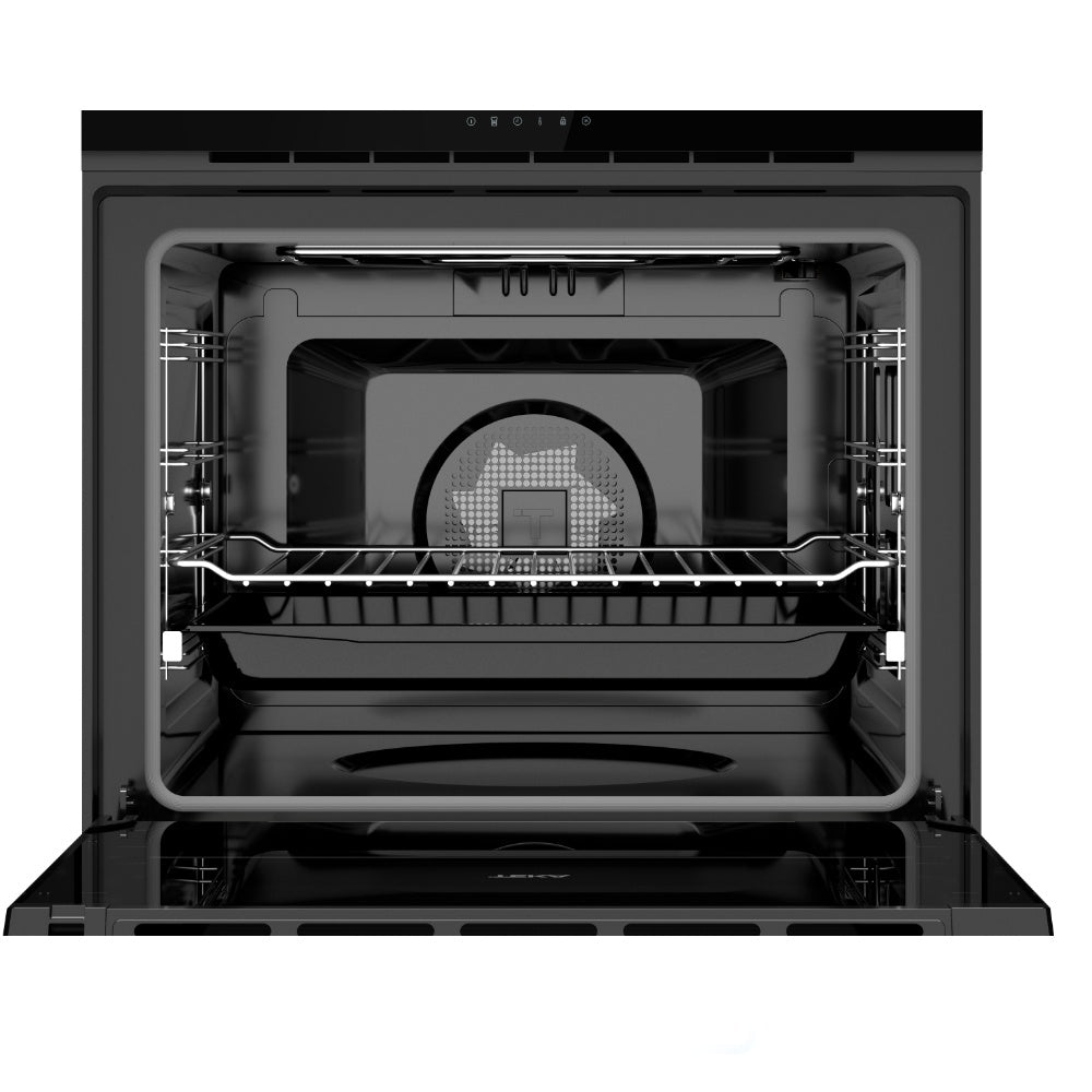 Cuptor electric Teka HLB 8600 BK, 12 functii, HydroClean® PRO, 60 cm, 70l, A+, Sticla Neagra