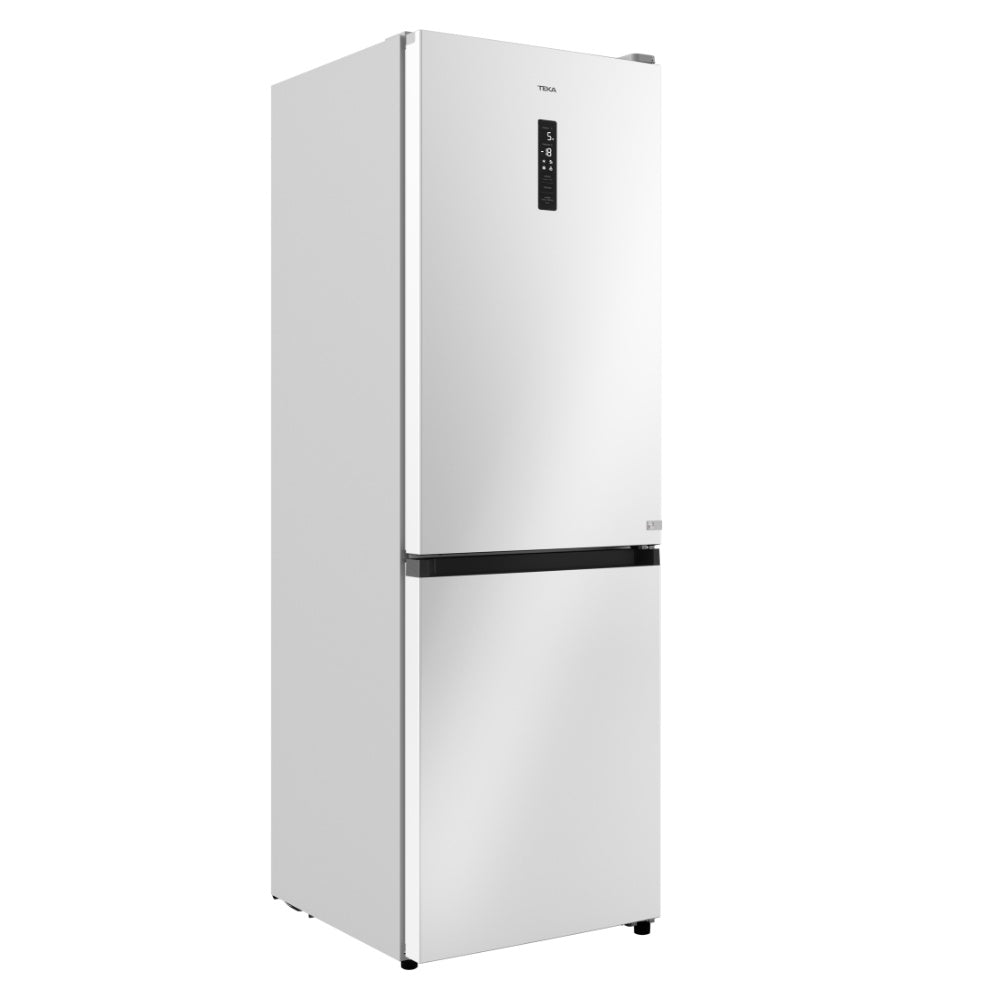 Combina frigorifica free-standing Teka RBF 64670 WH, 338 l, Motor inverter, Afisaj electronic pe usa, Clasa C, No Frost, H 185 cm, Alb