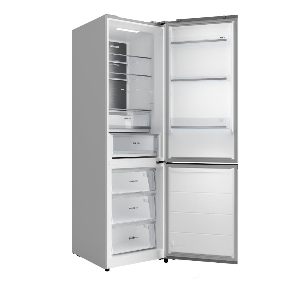 Combina frigorifica free-standing Teka RBF 68670 WH, 378 l, Clasa C, Full No Frost, Motor invertor, H 201 cm, Alb