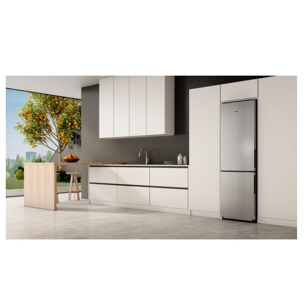 Combina frigorifica free-standing Teka RBF 44630 SS, 310 l, Motot Invertor, Clasa D, Total No Frost, H 188 cm, Inox