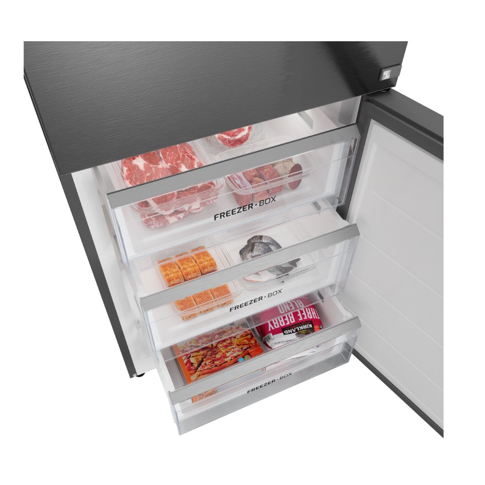 Combina frigorifica free-standing Teka RBF 64650 SS, 400 l, Motor inverter, Clasa C, No Frost, H 186 cm, Inox