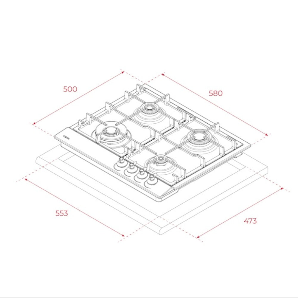 Pachet Cuptor incorporabil Teka HRB 6300 AT, 70 litri, HydroClean PRO, Antracit plus Plita incorporabila pe Gaz, Teka GSC 64320 RBC AT, 4 arzatoare, 60 cm, Antracit