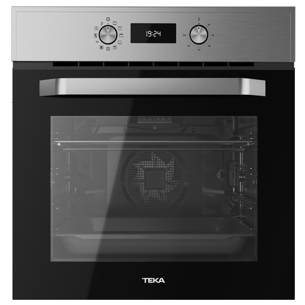 Cuptor electric Teka HCB 6545 , cu 9 functii si Sistem de curatare HydroClean PRO, 60 cm, 70l, clasa A+, Inox