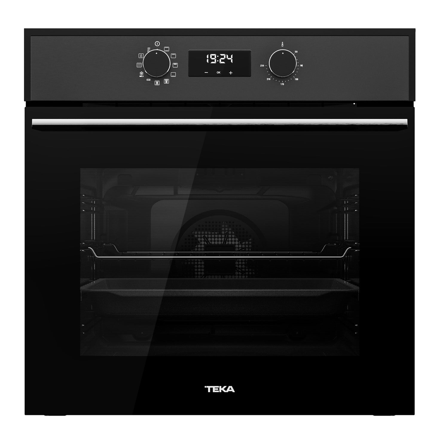 Pachet Cuptor incorporabil Teka HSB 630 B, 71 litri, HydroClean PRO plus Plita incorporabila, Gaz, Teka GZC 64320 XBC BK, 4 arzatoare, 60 cm, sticla Negra
