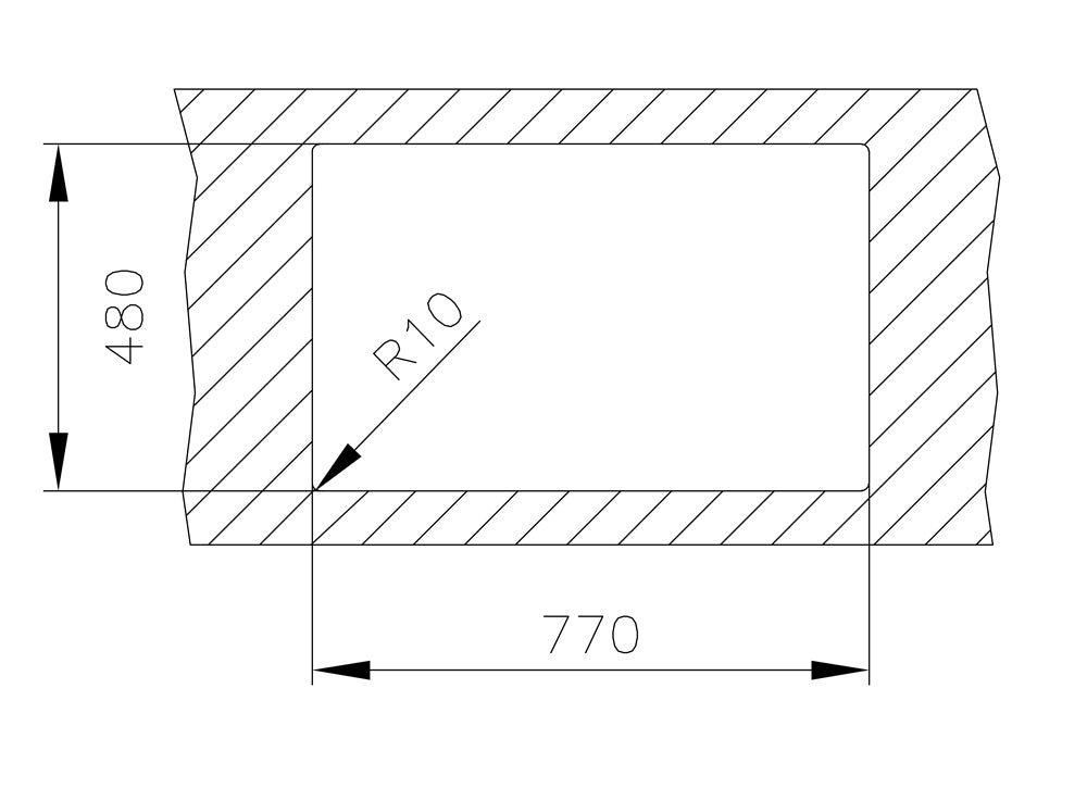 Chiuveta din inox Teka UNIVERSE 2B 80, 790 x 500 mm, 2 cuve, inox