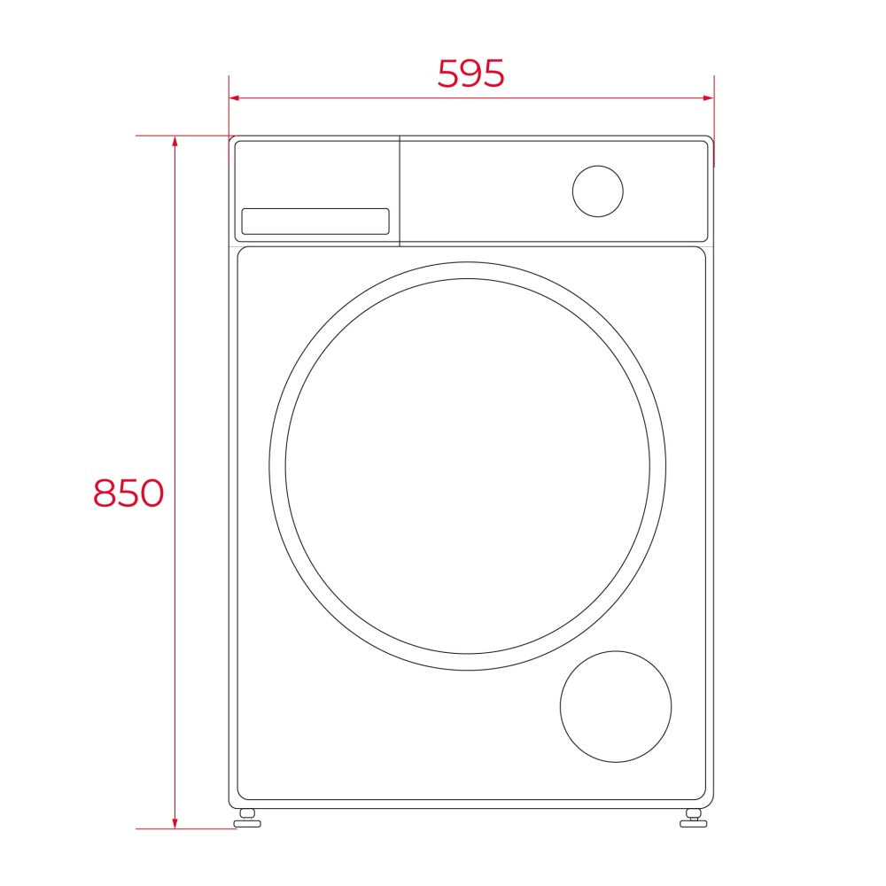 Masina de spalat rufe free-standing Teka WM 20941 W EU, 9 kg, 1400 rpm, motor BLDC, 15 programe de spalare, 60 cm, Clasa A, alba