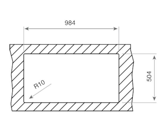 Chiuveta din inox Teka ZENIT RS15 1 1/2B 1D R, 1000 x 520 mm, PureLine, Picurator dreapta,  inox